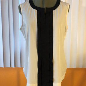 Calvin Klein Black & White Blouse